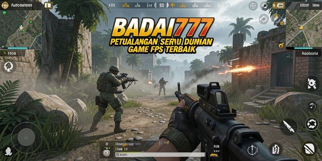 Screenshot gameplay BADAI777 yang menunjukkan aksi pertempuran intens.