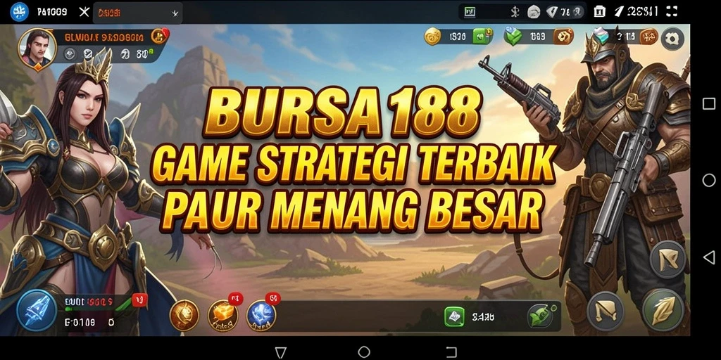 Tampilan gameplay BURSA188 yang menegangkan dan strategis dalam aksi.