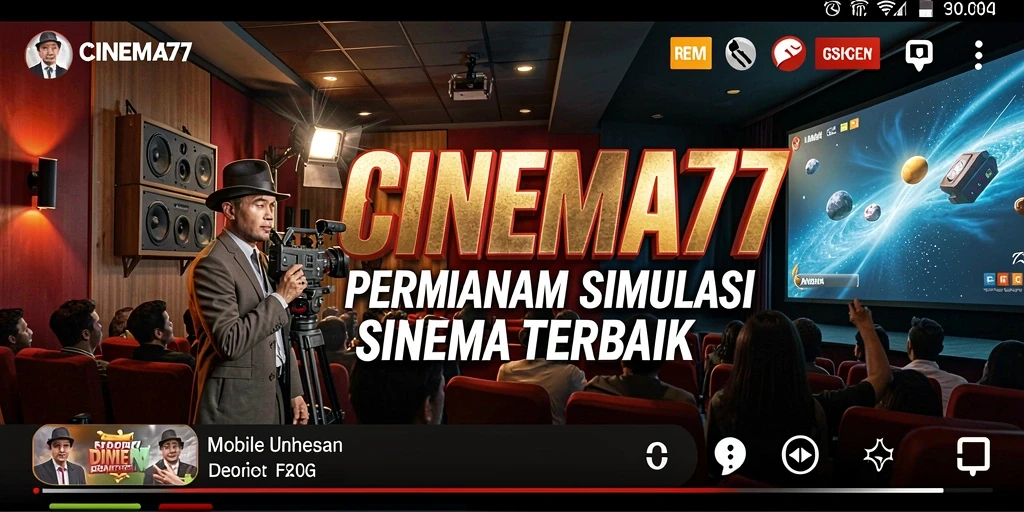 Tampilan gameplay CINEMA77 yang mendebarkan dan menyenangkan.
