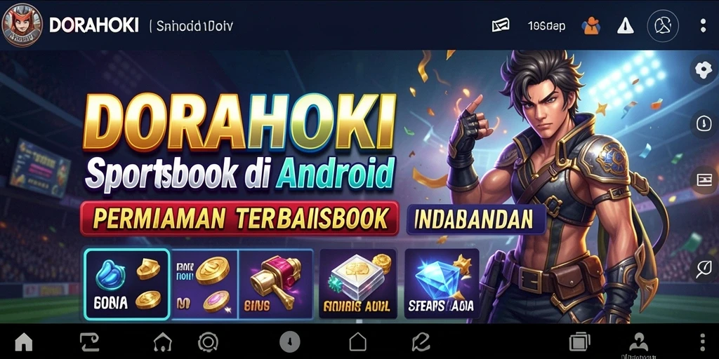 Tampilan gameplay taruhan olahraga di DORAHOKI yang menarik dan interaktif.