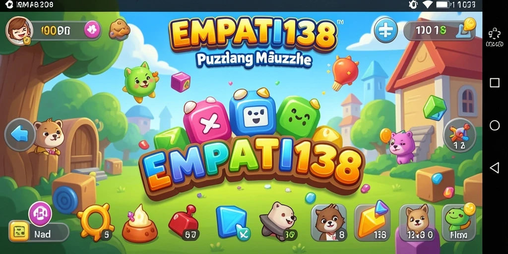 Tampilan gameplay menarik dari EMPATI138 dalam menyelesaikan puzzle.