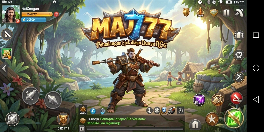 Tampilan aksi seru dalam gameplay MAJ777 yang penuh petualangan.