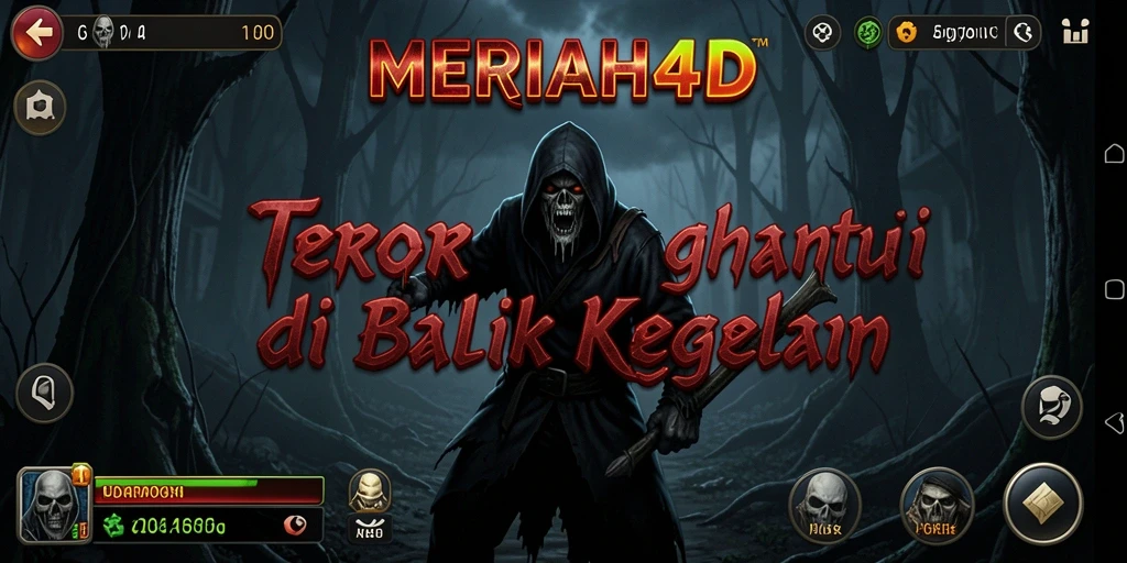 Tangkapan layar utama dari gameplay mengerikan MERIAH4D.
