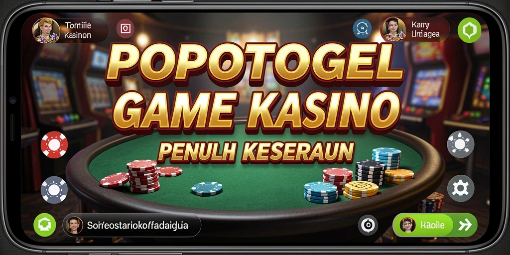 Screenshot gameplay Kasino dari POPOTOGEL yang seru dan menarik.