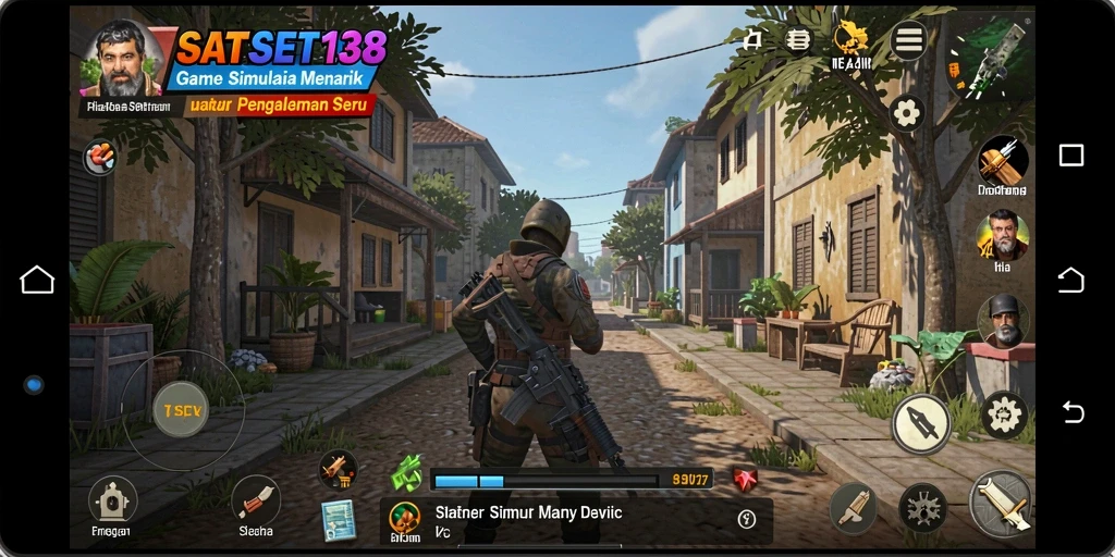 Tampilan menarik dari gameplay SATSET138 yang menunjukkan elemen simulasi.